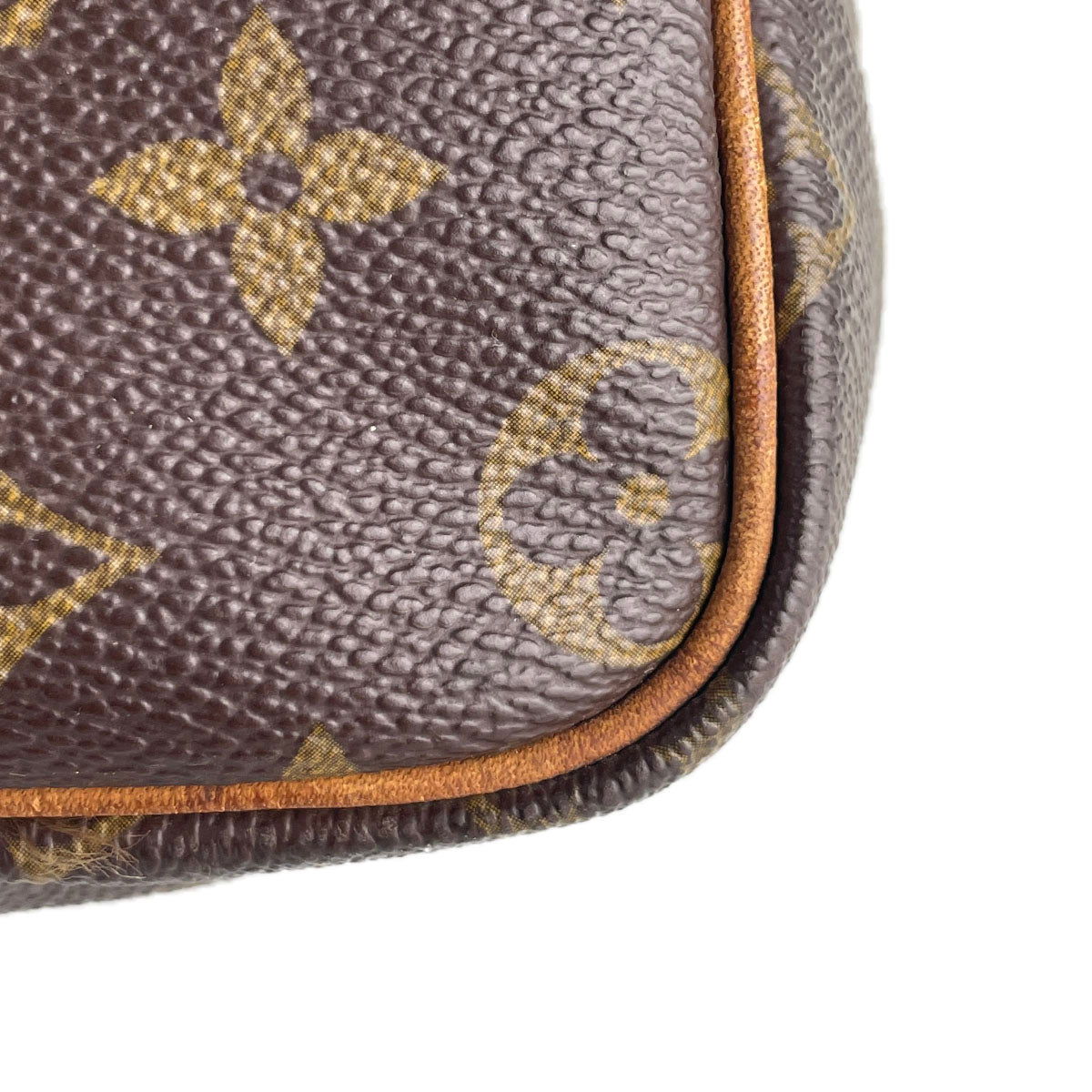 Louis Vuitton Monogram Speedy 30 Coated Canvas Fabric Brown Handbag 4914
