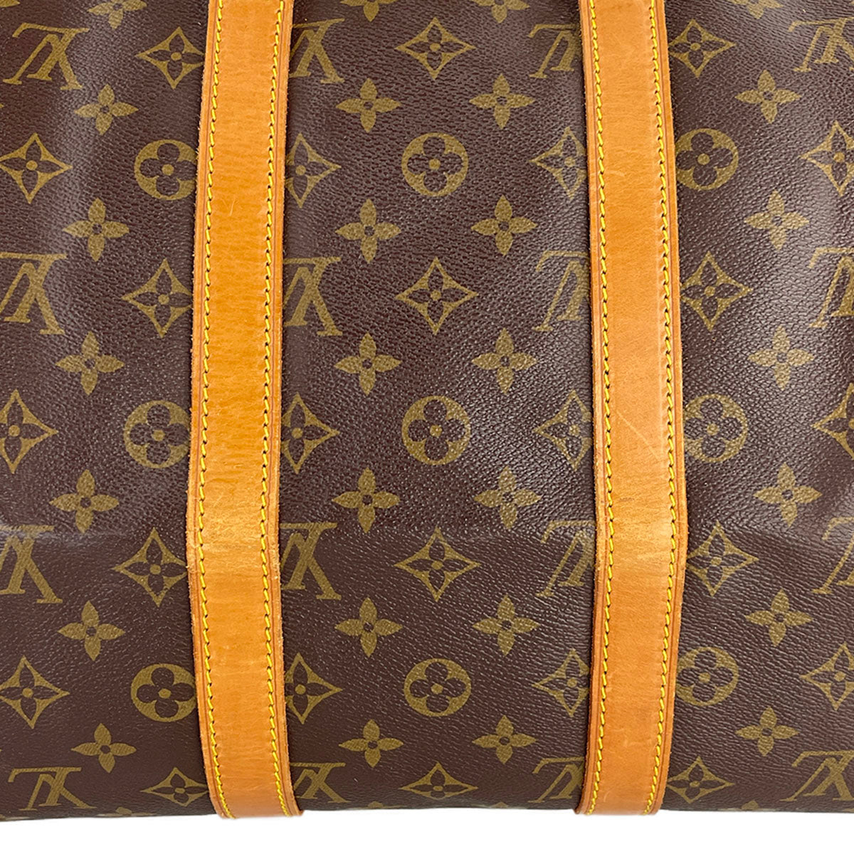 Louis Vuitton Monogram Keepall Bandouliere 45 Coated Canvas Boston Bag 4904