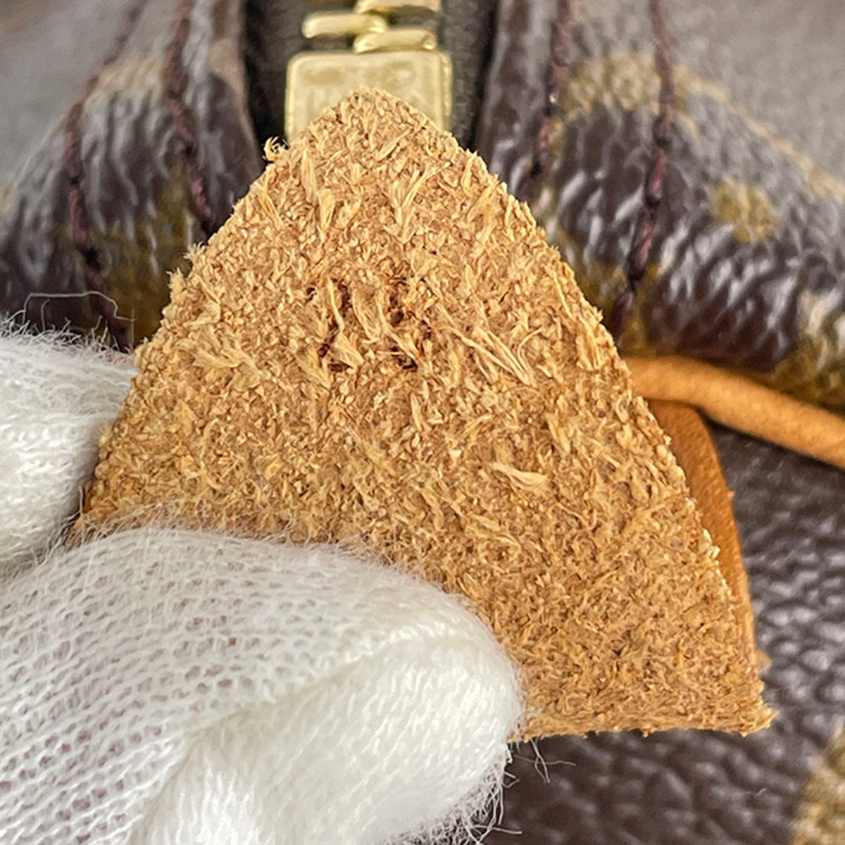 Louis Vuitton Monogram Speedy 25 Coated Canvas Fabric Brown Handbag 4928