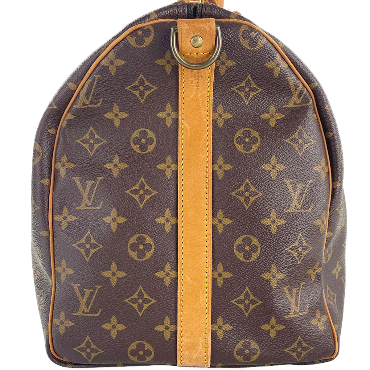 Louis Vuitton Monogram Keepall Bandouliere 50 Coated Canvas Boston Bag 4911