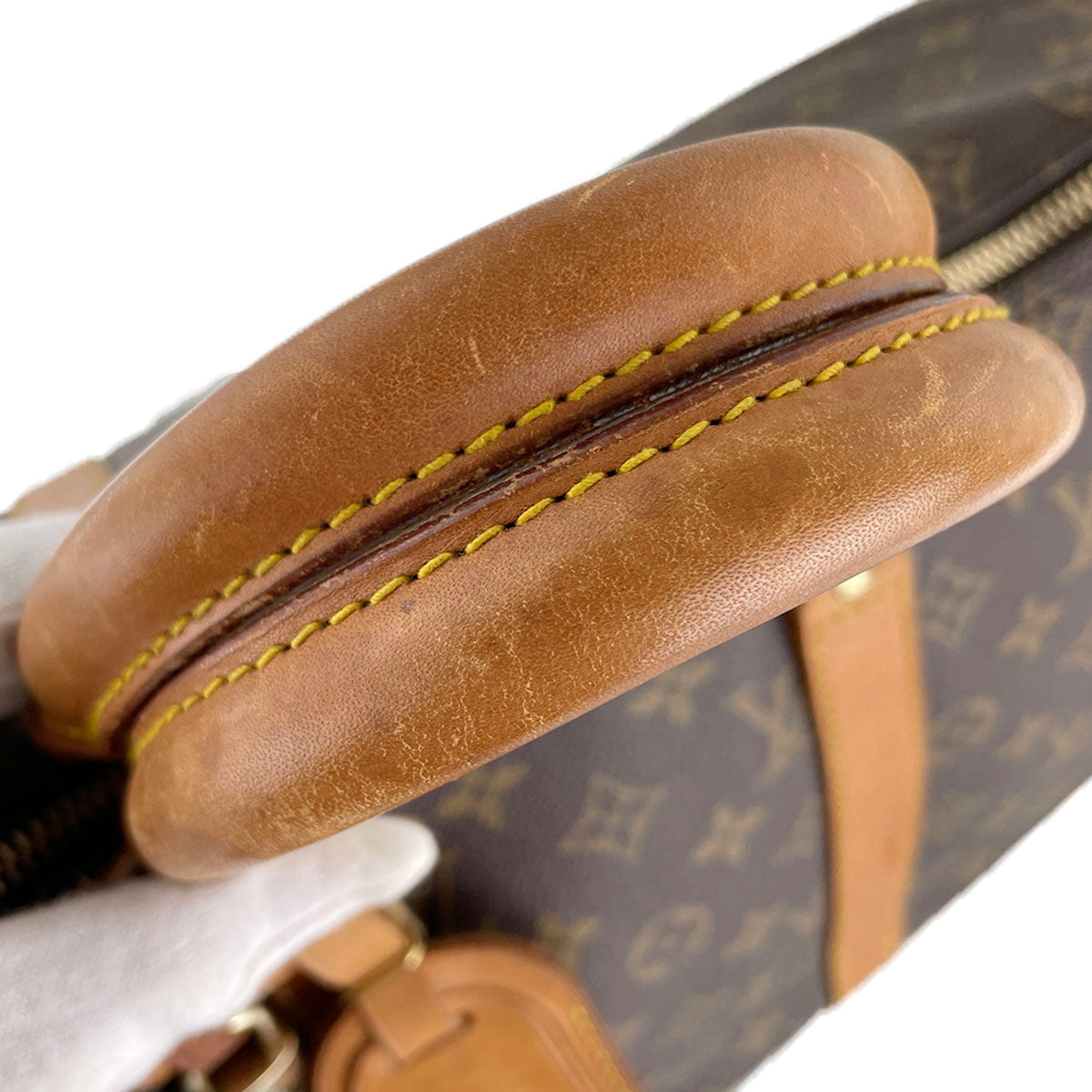 Louis Vuitton Monogram Keepall Bandouliere 45 Coated Canvas Boston Bag 4872