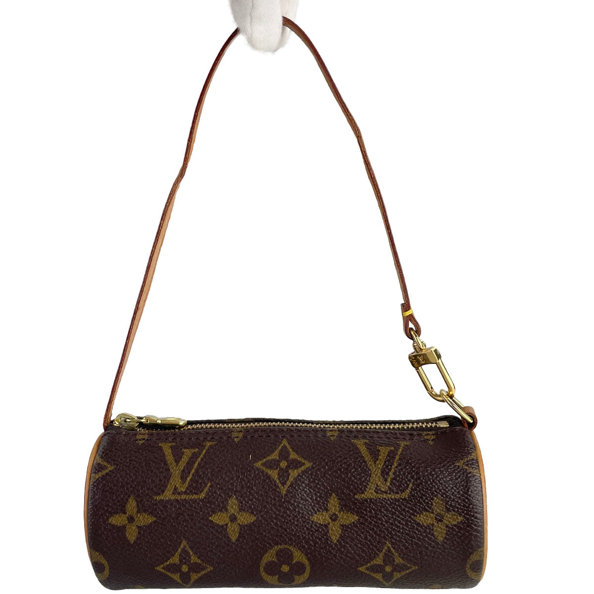 Louis Vuitton Monogram Papillon 30 Coated Canvas Brown Handbag 4841