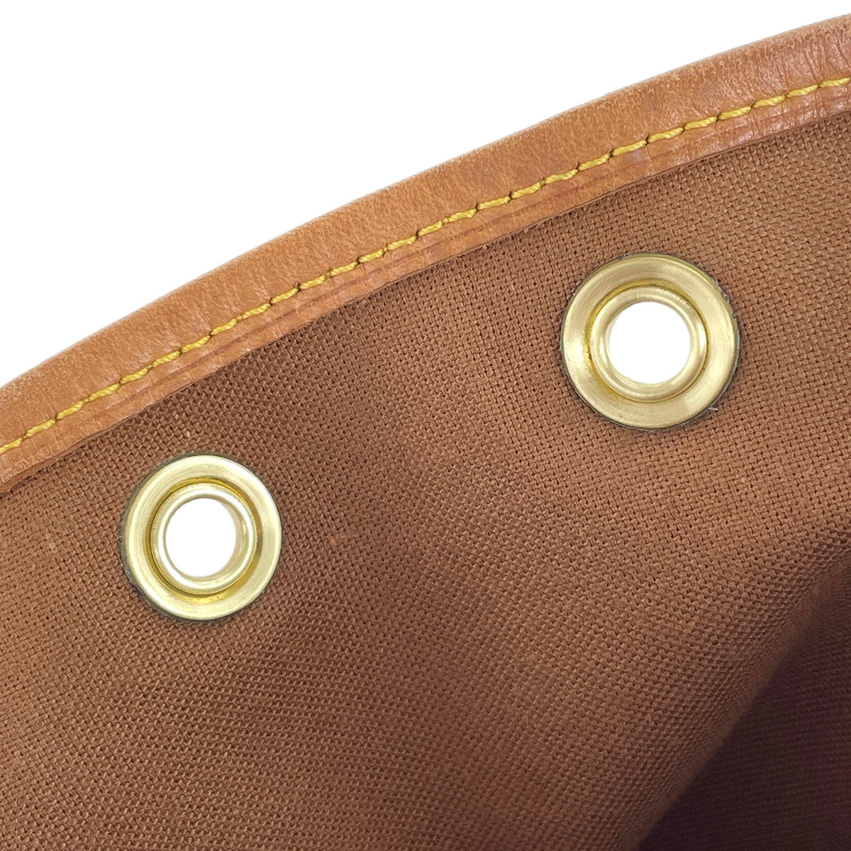 Louis Vuitton Monogram Montsouris MM Coated Canvas Brown Backpack Bag 4943
