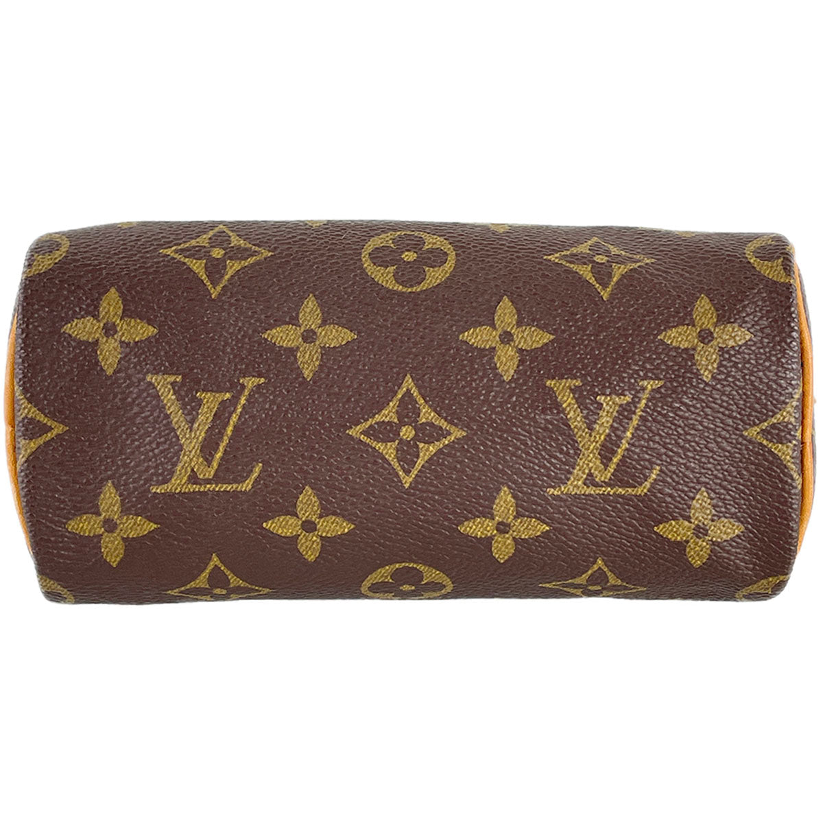 Louis Vuitton Monogram Mini speedy Coated Canvas Fabric Brown 2way Handbag 4944