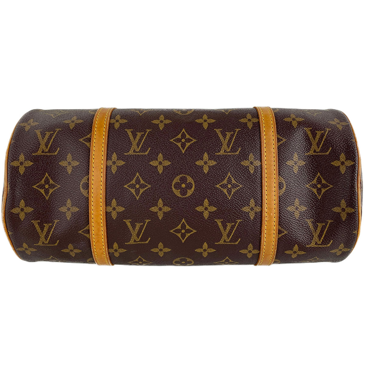 Louis Vuitton Monogram Papillon 30 Coated Canvas Brown Handbag 4936