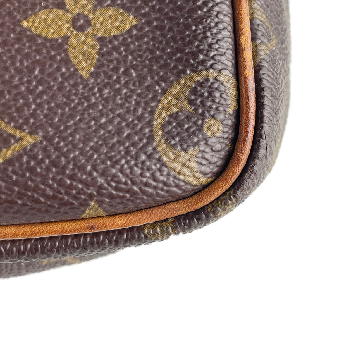 Louis Vuitton Monogram Speedy 30 Coated Canvas Fabric Brown Handbag 4914