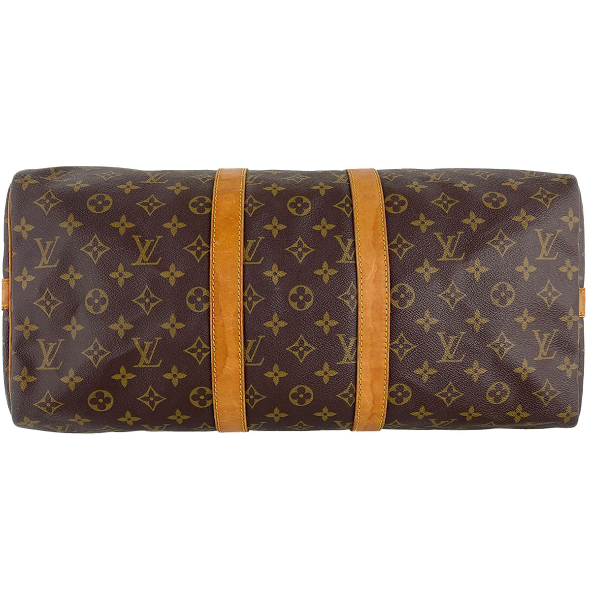 Louis Vuitton Monogram Keepall Bandouliere 45 Coated Canvas Boston Bag 4872