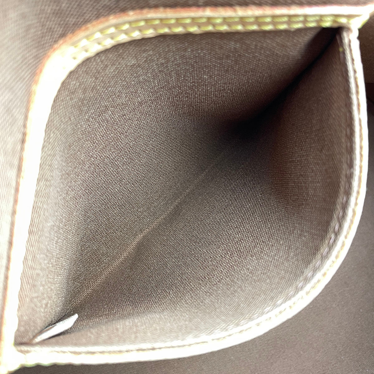 Louis Vuitton Monogram Alma 2way Coated Canvas Fabric Brown Handbag 4882