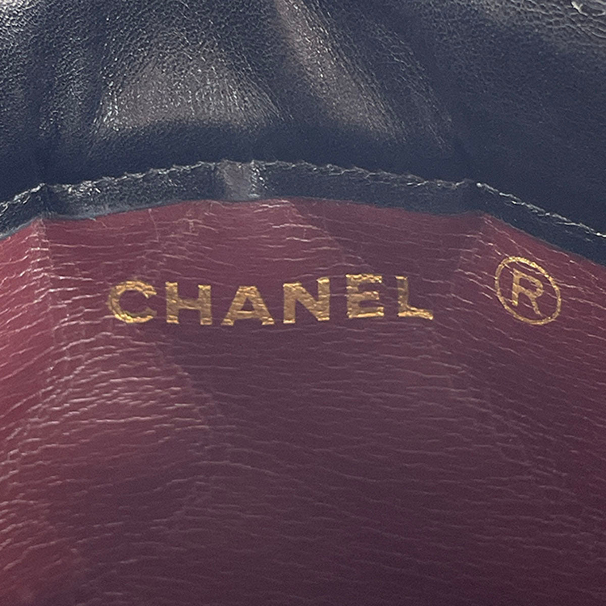 CHANEL Matelasse CC Logos Lambskin Leather Black Clutch bag 4917