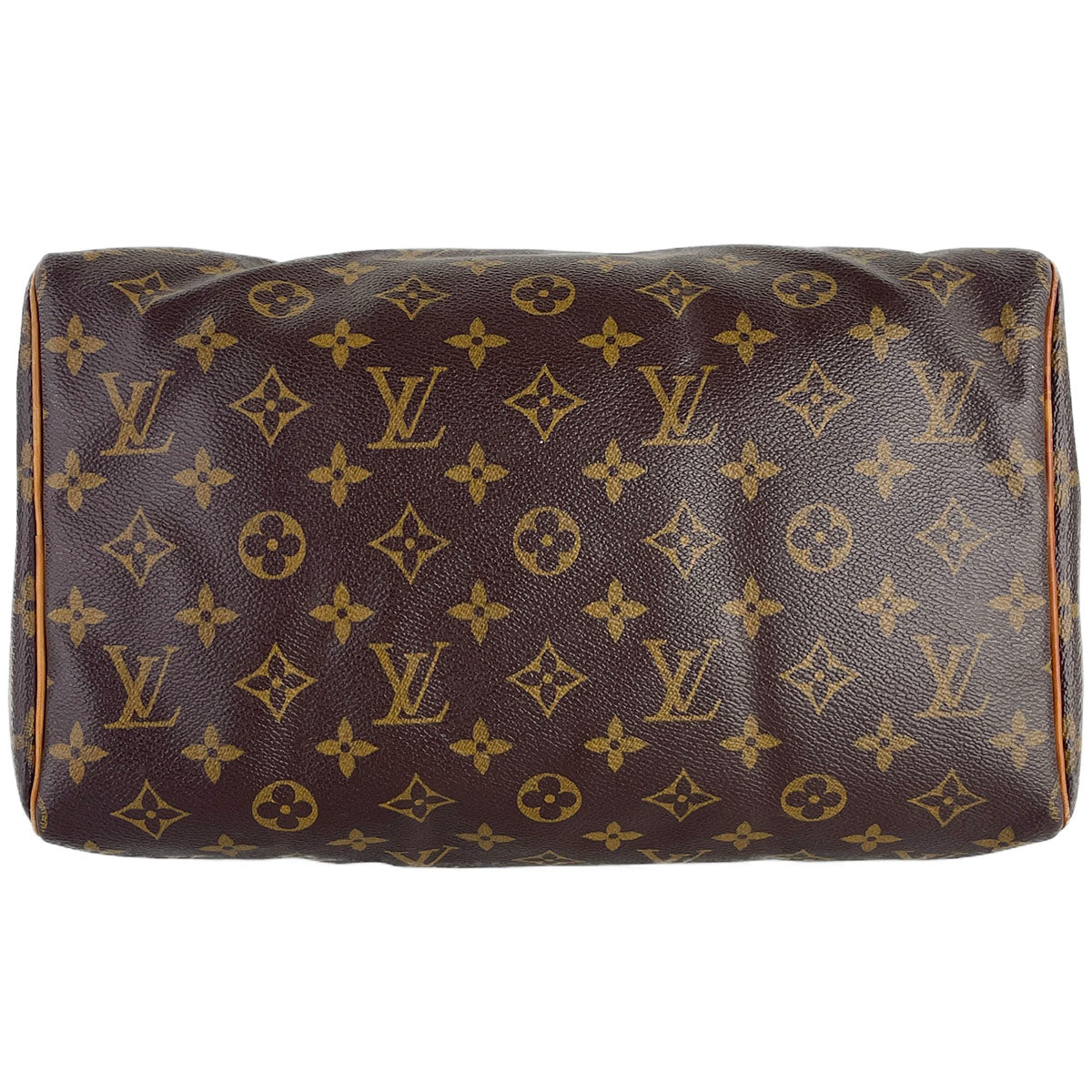 Louis Vuitton Monogram Speedy 30 Coated Canvas Fabric Brown Handbag 4924