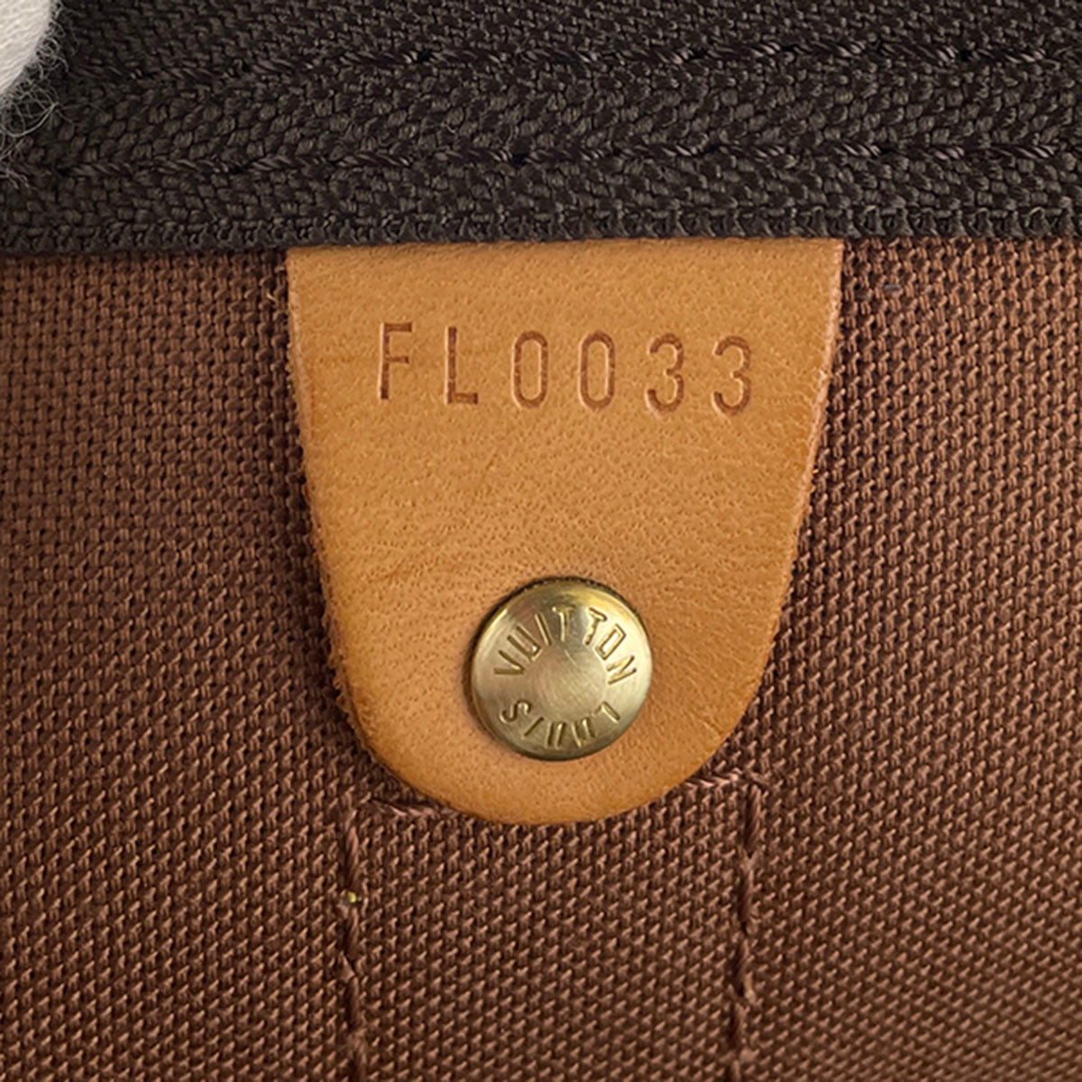 Louis Vuitton Monogram Keepall 55 Coated Canvas Fabric Brown Boston Bag 4857