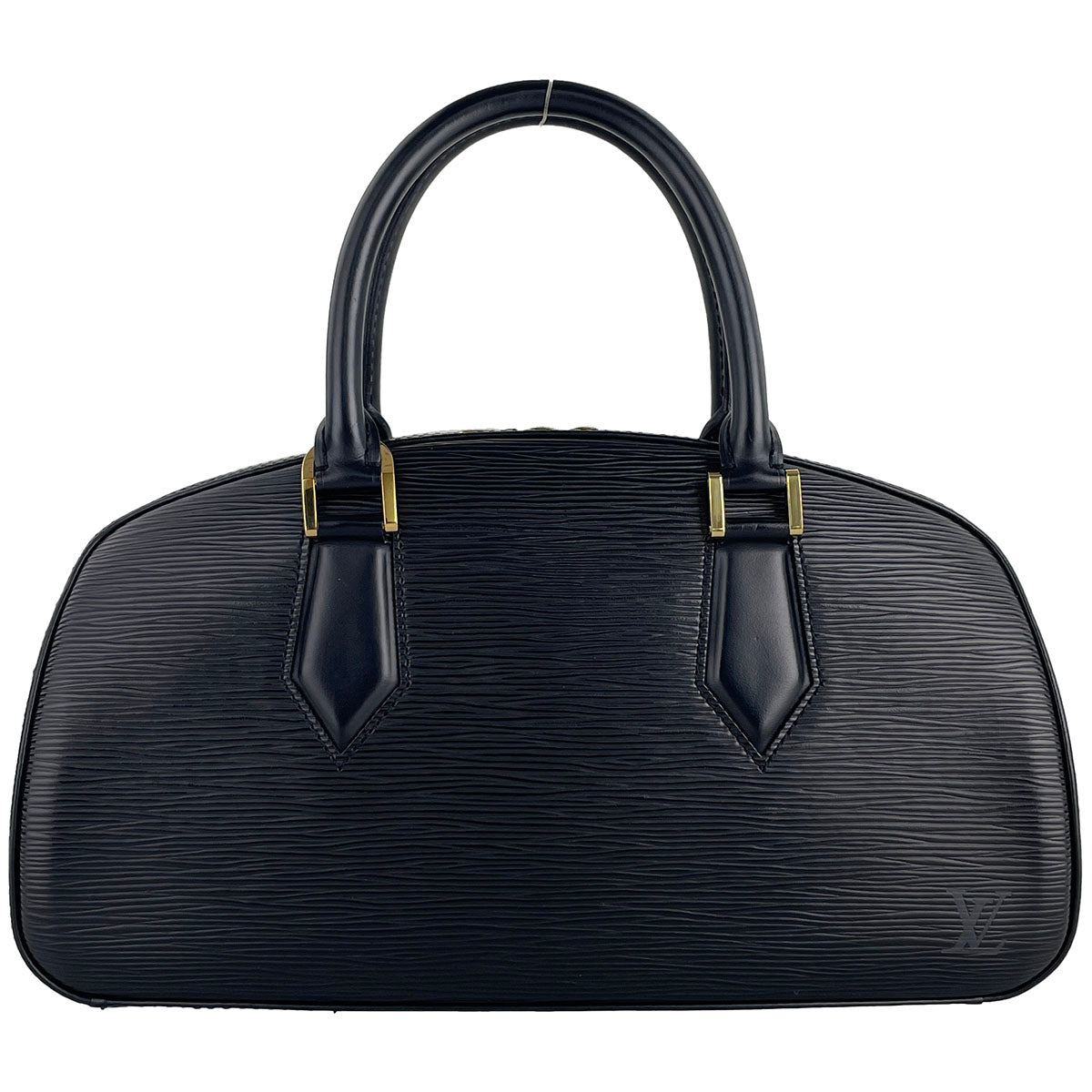 Louis Vuitton Epi Jasmine Leather Suede Black Handbag 4929