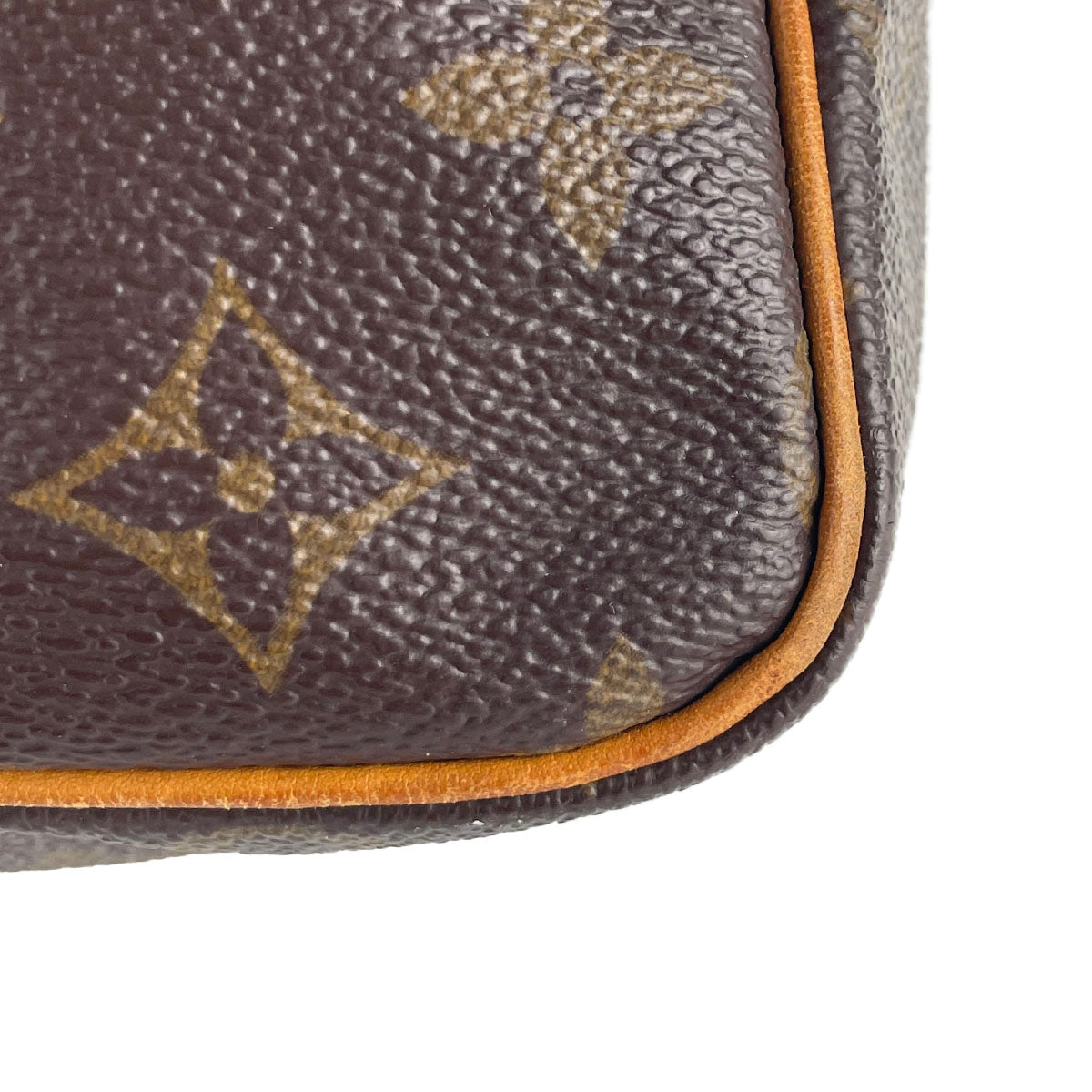 Louis Vuitton Monogram Speedy 25 Coated Canvas Fabric Brown Handbag 4842