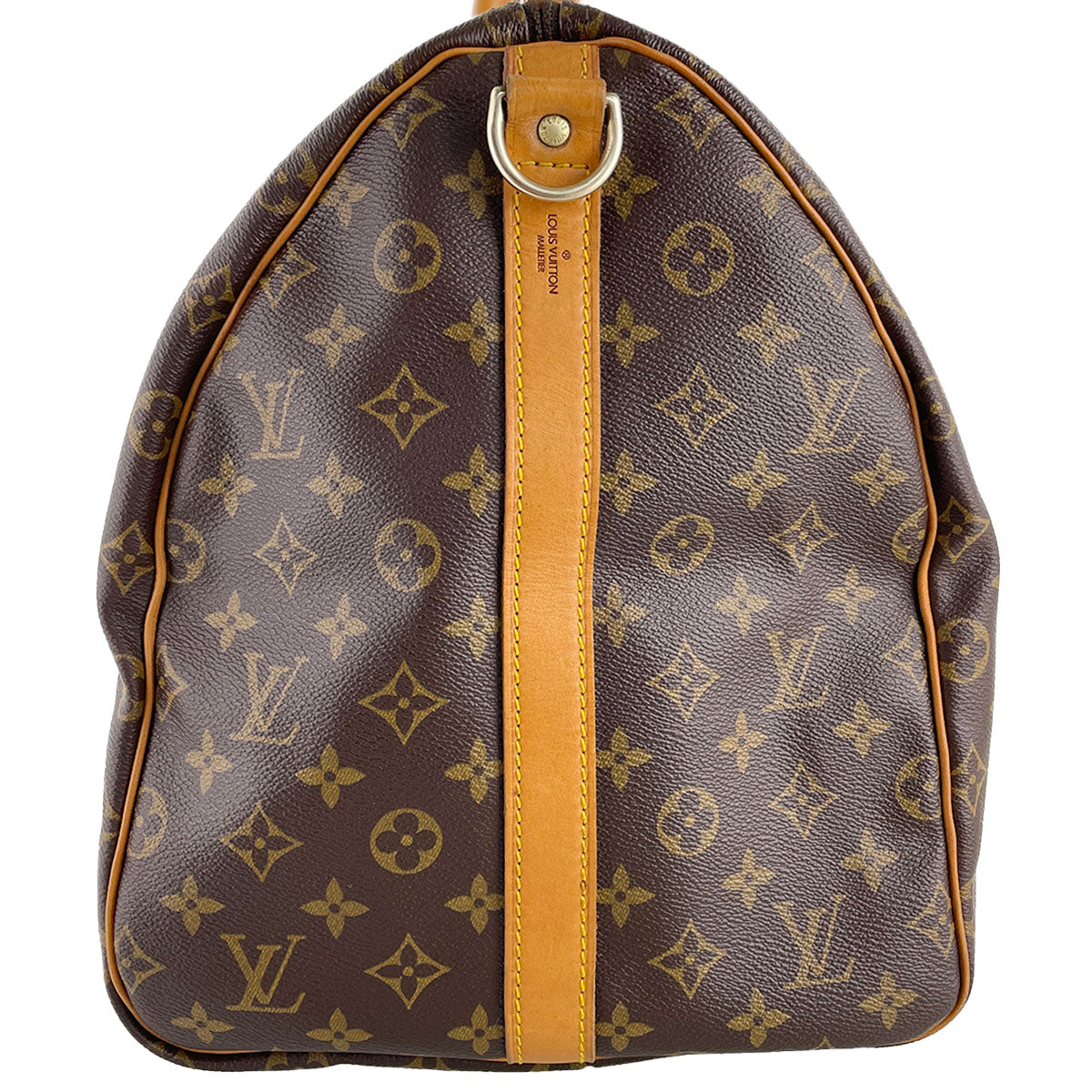 Louis Vuitton Monogram Keepall Bandouliere 55 Coated Canvas Boston Bag 4876
