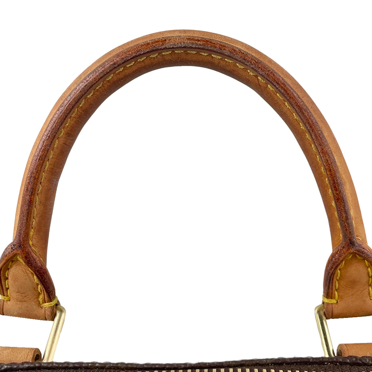 Louis Vuitton Monogram Speedy 30 Coated Canvas Fabric Brown Handbag 4885