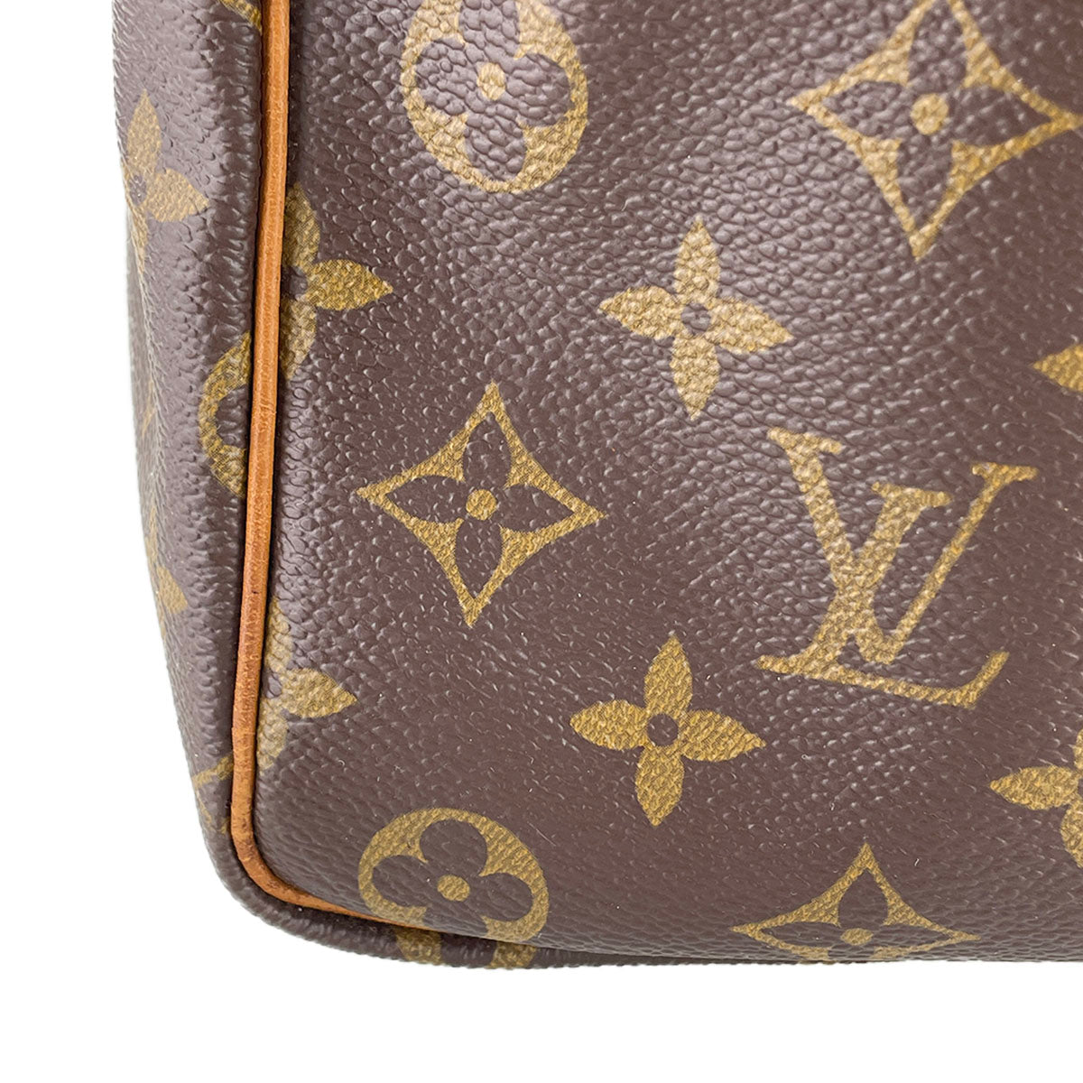 Louis Vuitton Monogram Keepall 45 Coated Canvas Fabric Brown Boston Bag 4824