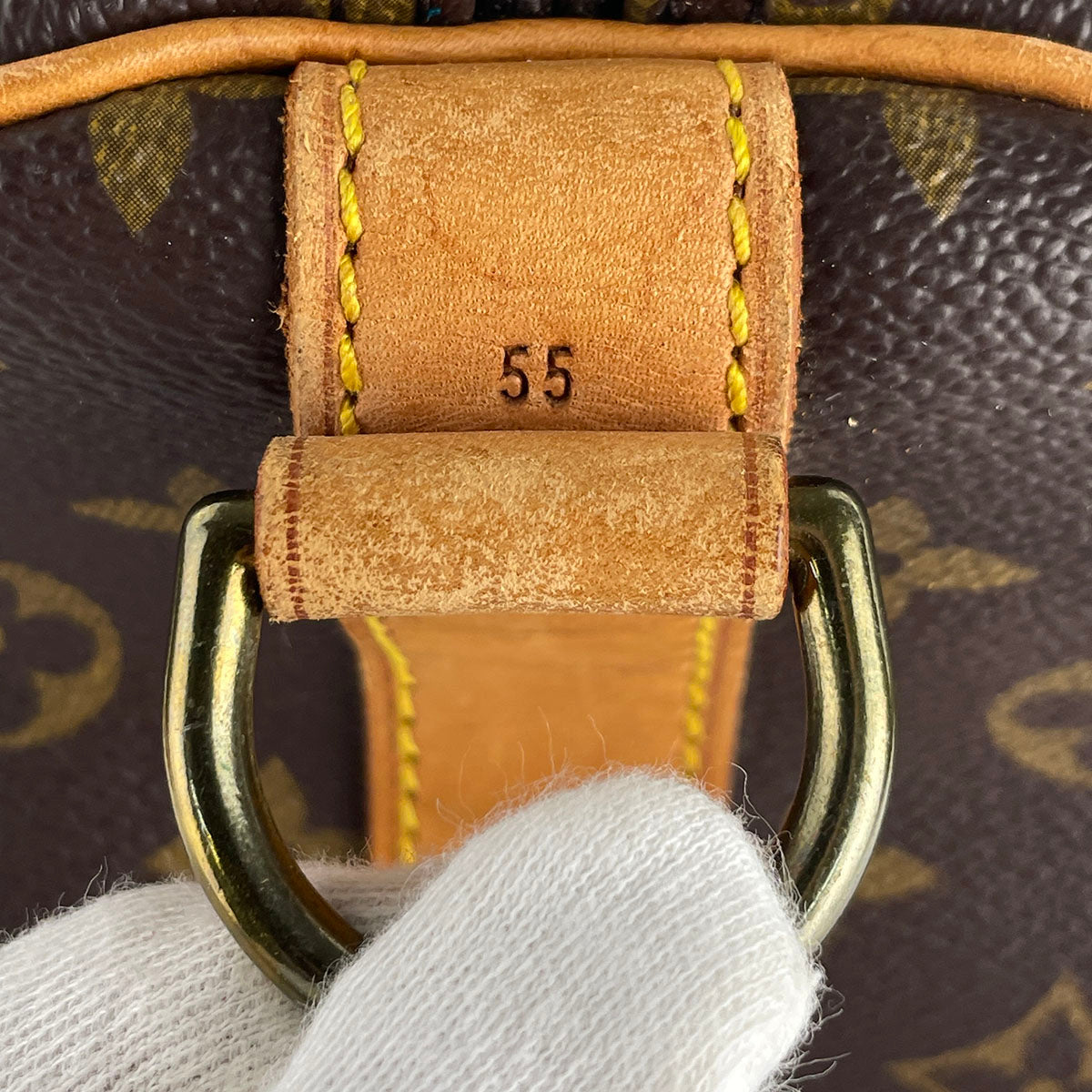 Louis Vuitton Monogram Keepall Bandouliere 55 Coated Canvas  Boston Bag 4880