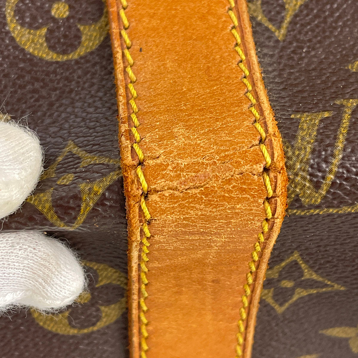 Louis Vuitton Monogram Keepall Bandouliere 45 Coated Canvas Boston Bag 4872
