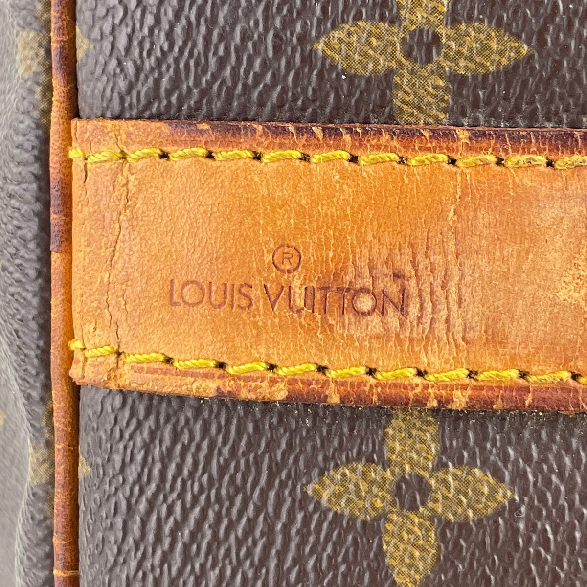 Louis Vuitton Monogram Keepall Bandouliere 50 Coated Canvas Boston Bag 4869