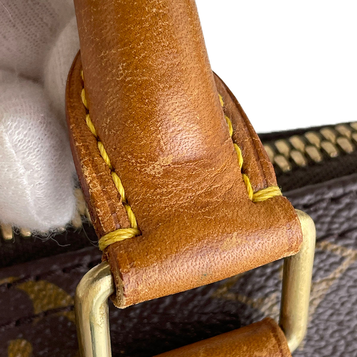 Louis Vuitton Monogram Keepall 45 Coated Canvas Fabric Brown Boston Bag 4824