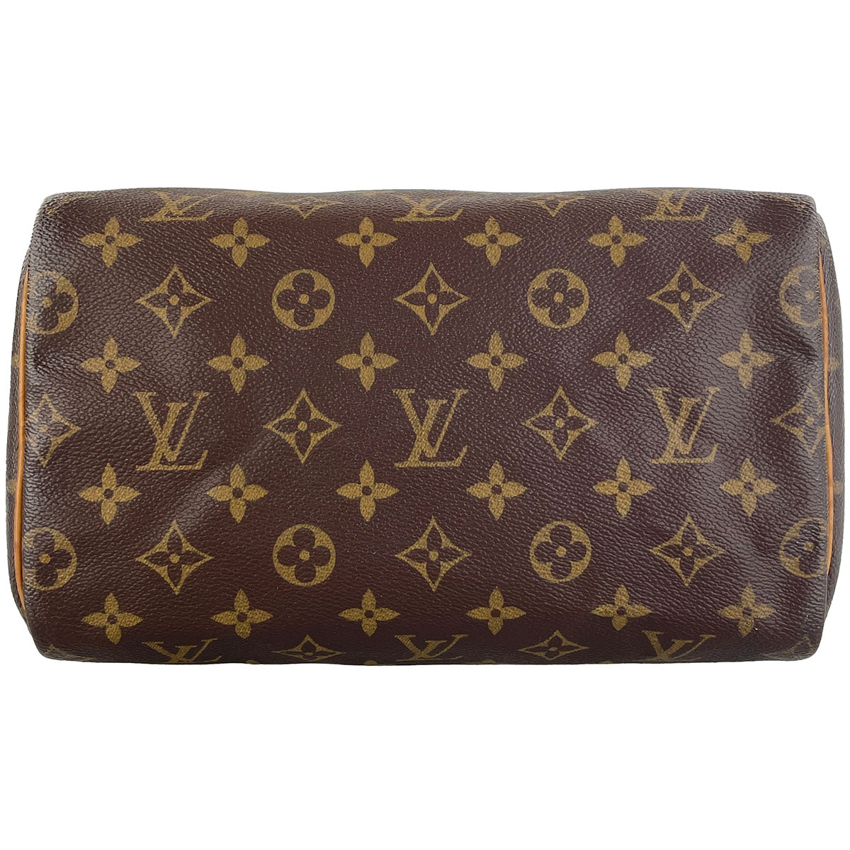 Louis Vuitton Monogram Speedy 25 Coated Canvas Fabric Brown Handbag 4937