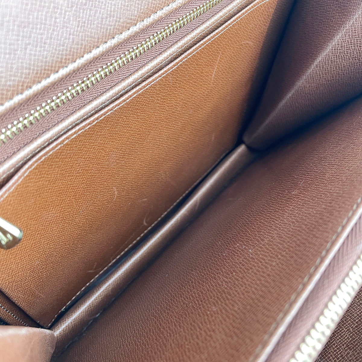 Louis Vuitton Monogram Sac Dauphine Coated Canvas Brown Shoulder bag 4908