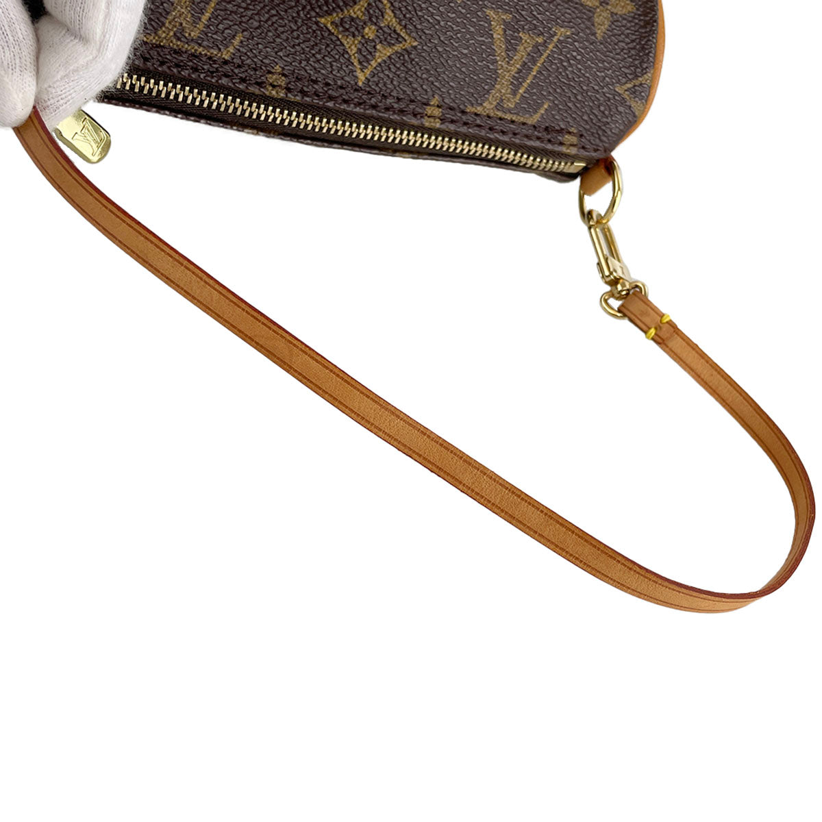 Louis Vuitton Monogram Papillon 30 Coated Canvas Brown Handbag 4936