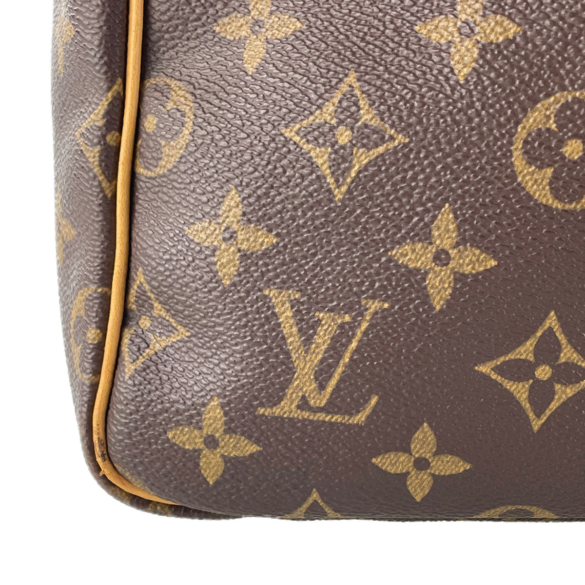 Louis Vuitton Monogram Keepall 55 Coated Canvas Fabric Brown Boston Bag 4857