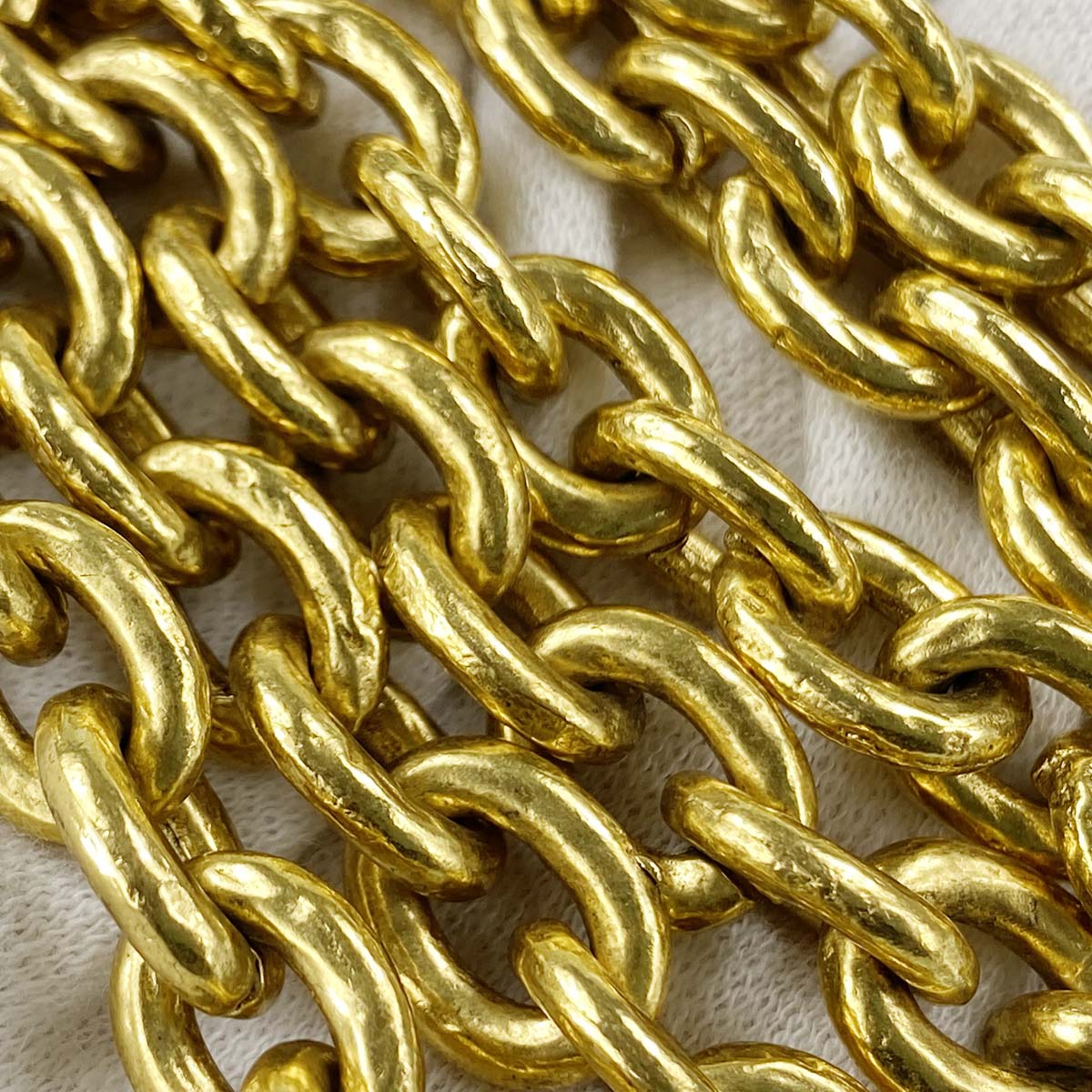 CHANEL CC Logos Gold-tone Gold Necklace 64