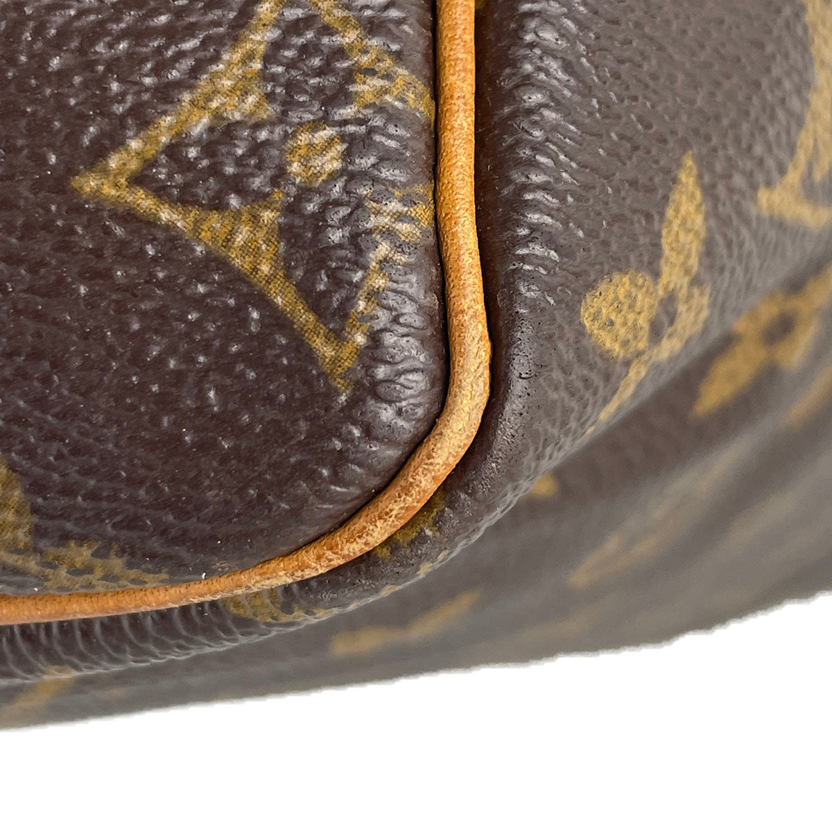 Louis Vuitton Monogram Speedy 30 Coated Canvas Fabric Brown Handbag 4924