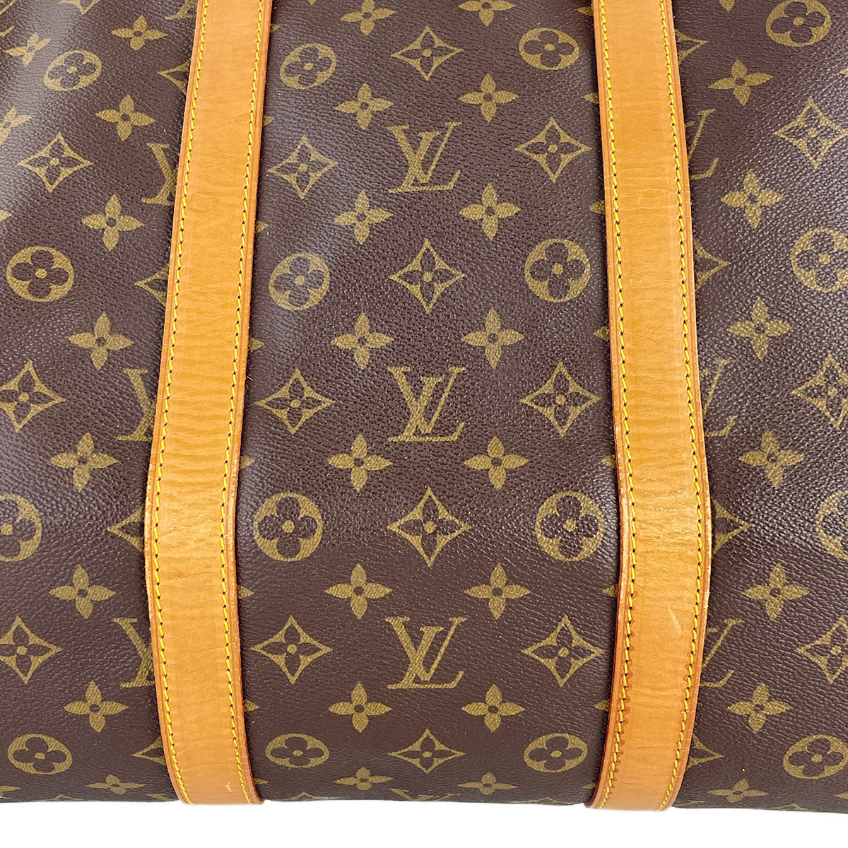 Louis Vuitton Monogram Keepall Bandouliere 55 Coated Canvas  Boston Bag 4880
