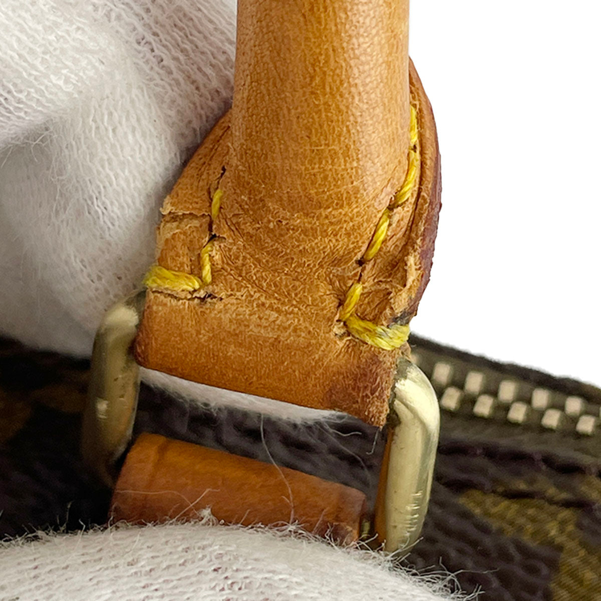 Louis Vuitton Monogram Mini speedy Coated Canvas Fabric Brown 2way Handbag 4916