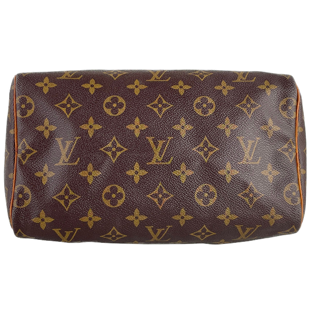 Louis Vuitton Monogram Speedy 25 Coated Canvas Fabric Brown Handbag 4827