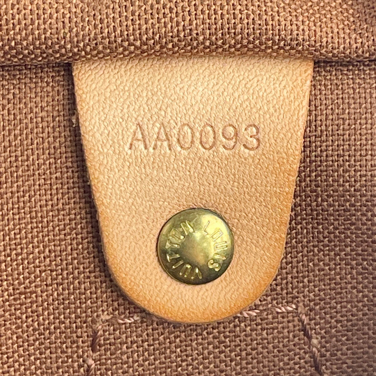 Louis Vuitton Monogram Speedy 30 Coated Canvas Fabric Brown Handbag 4924
