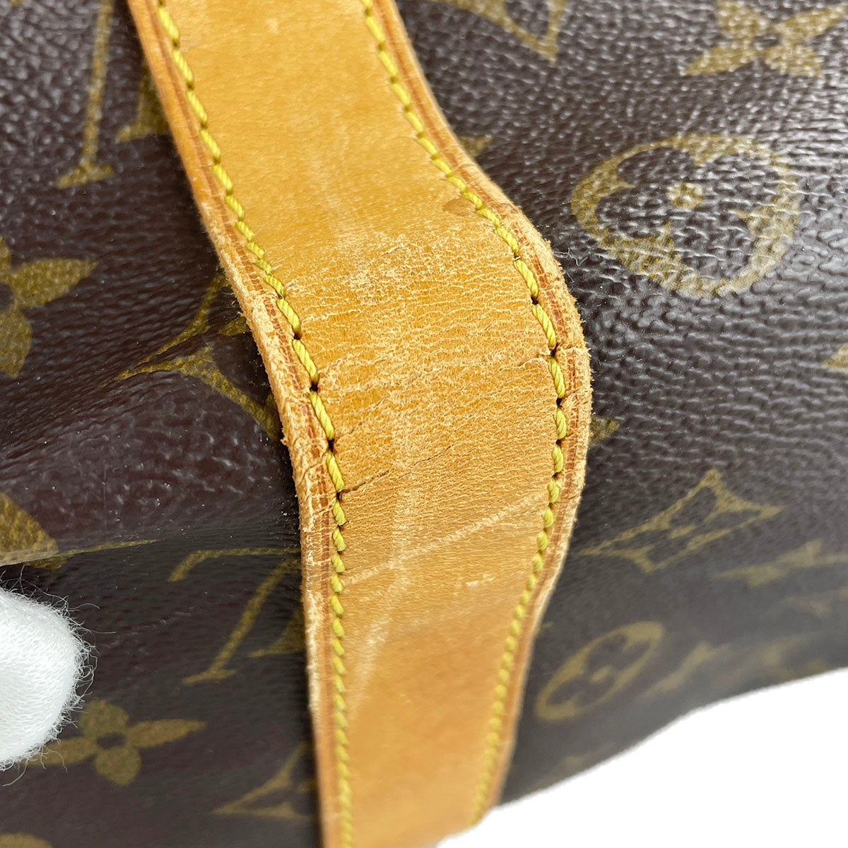 Louis Vuitton Monogram Keepall Bandouliere 55 Coated Canvas Boston Bag 4890