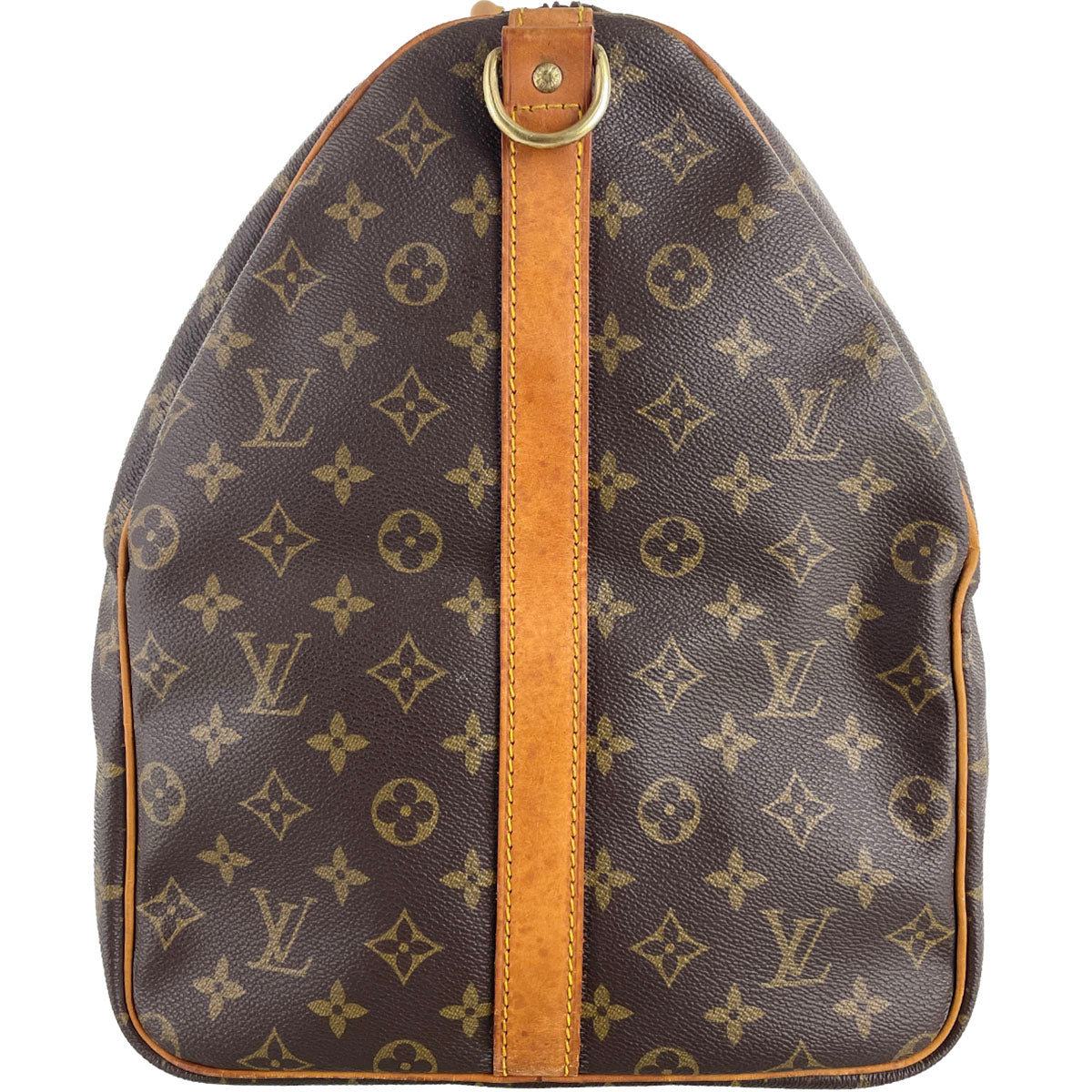 Louis Vuitton Monogram Keepall Bandouliere 60 Coated Canvas Boston Bag 4898