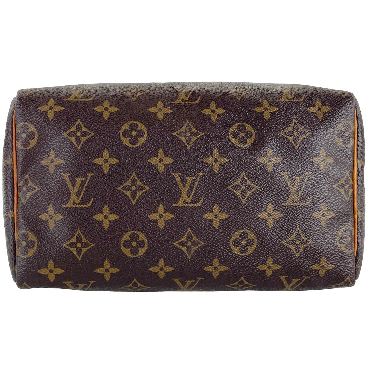 Louis Vuitton Monogram Speedy 25 Coated Canvas Fabric Brown Handbag 4899
