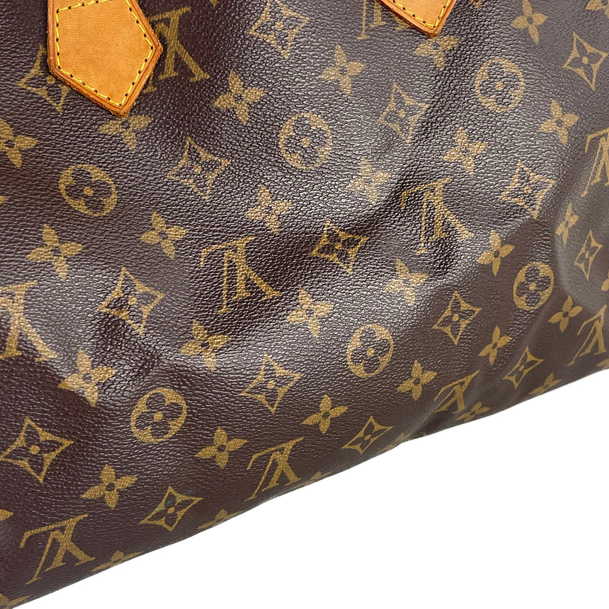 Louis Vuitton Monogram Speedy 30 Coated Canvas Fabric Brown Handbag 4924