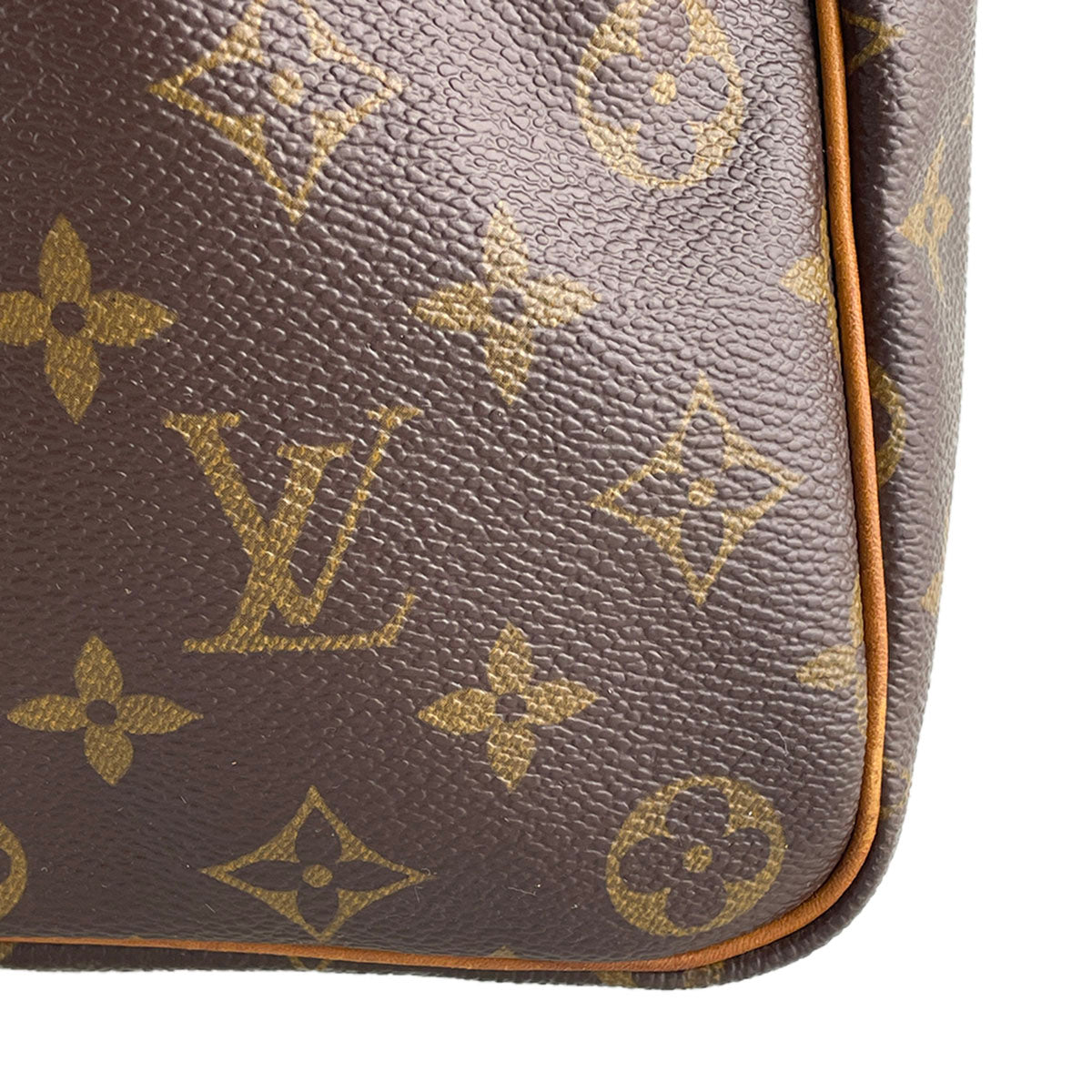 Louis Vuitton Monogram Keepall 45 Coated Canvas Fabric Brown Boston Bag 4824