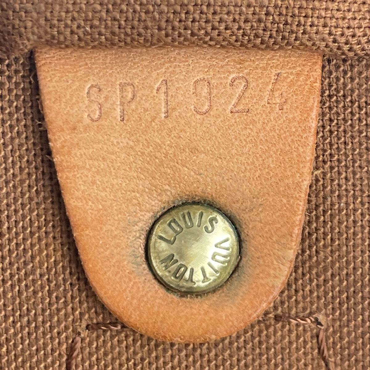 Louis Vuitton Monogram Speedy 30 Coated Canvas Fabric Brown Handbag 4909