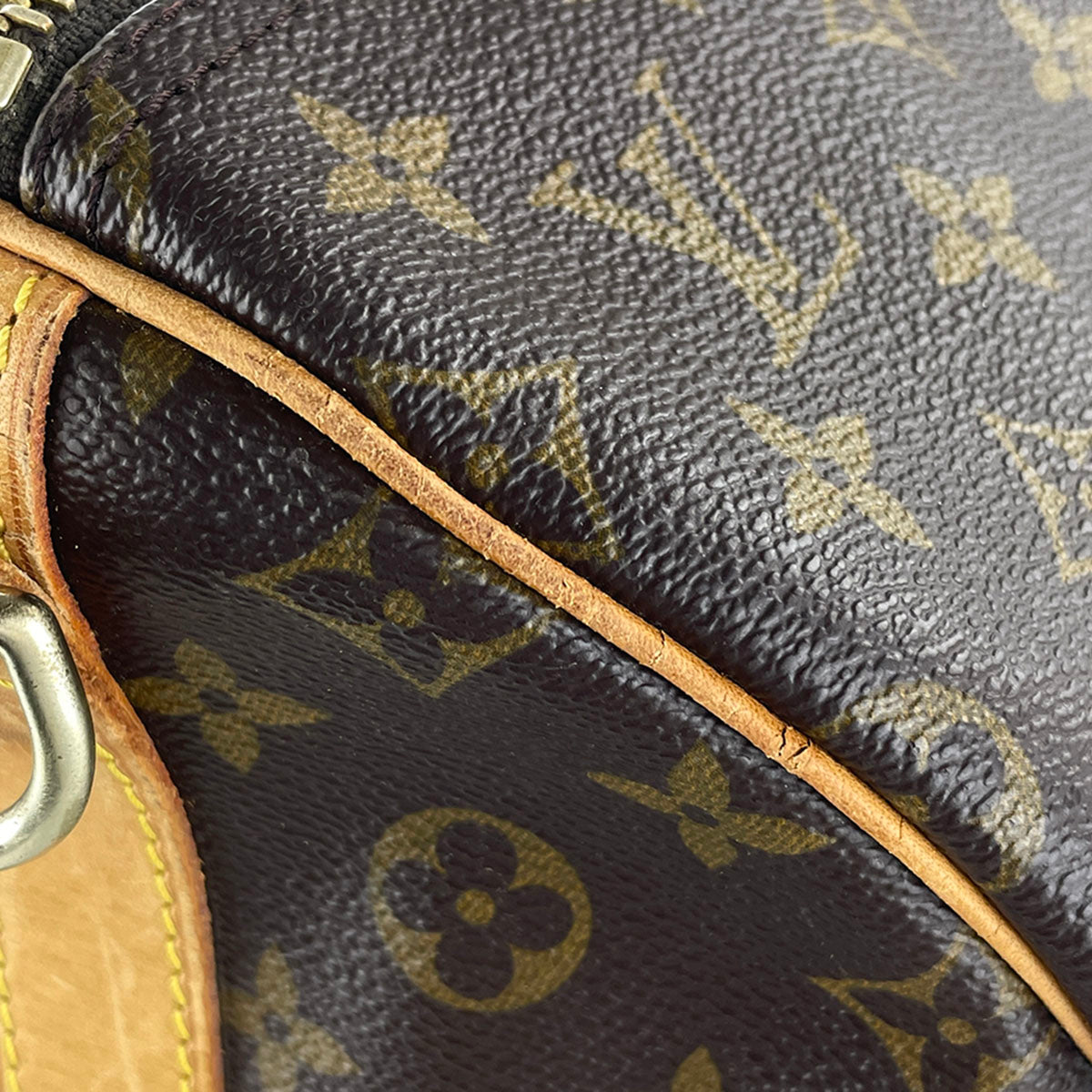Louis Vuitton Monogram Keepall Bandouliere 55 Coated Canvas Boston Bag 4890