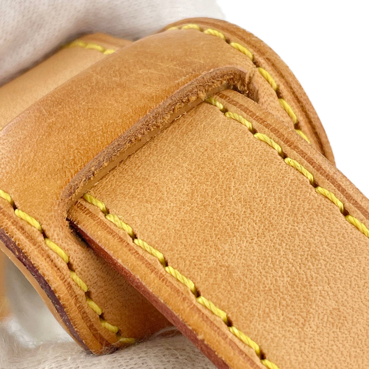 Louis Vuitton Leather Beige Keepall Bandouliere Shoulder Strap 4894