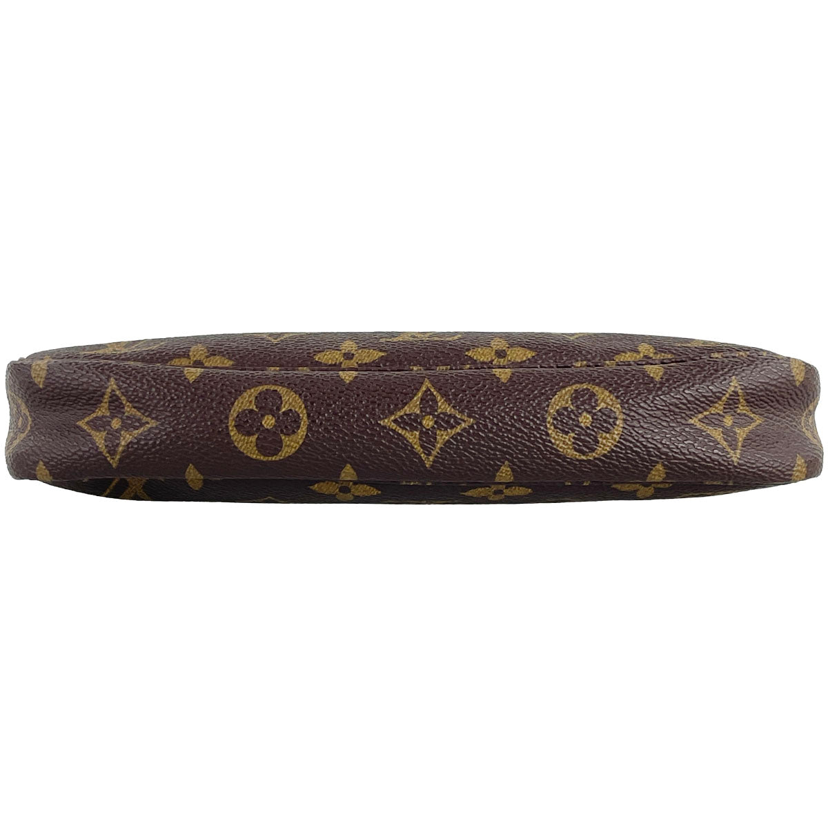 Louis Vuitton Monogram Pochette Accessoires Coated Canvas Brown Handbag 4922