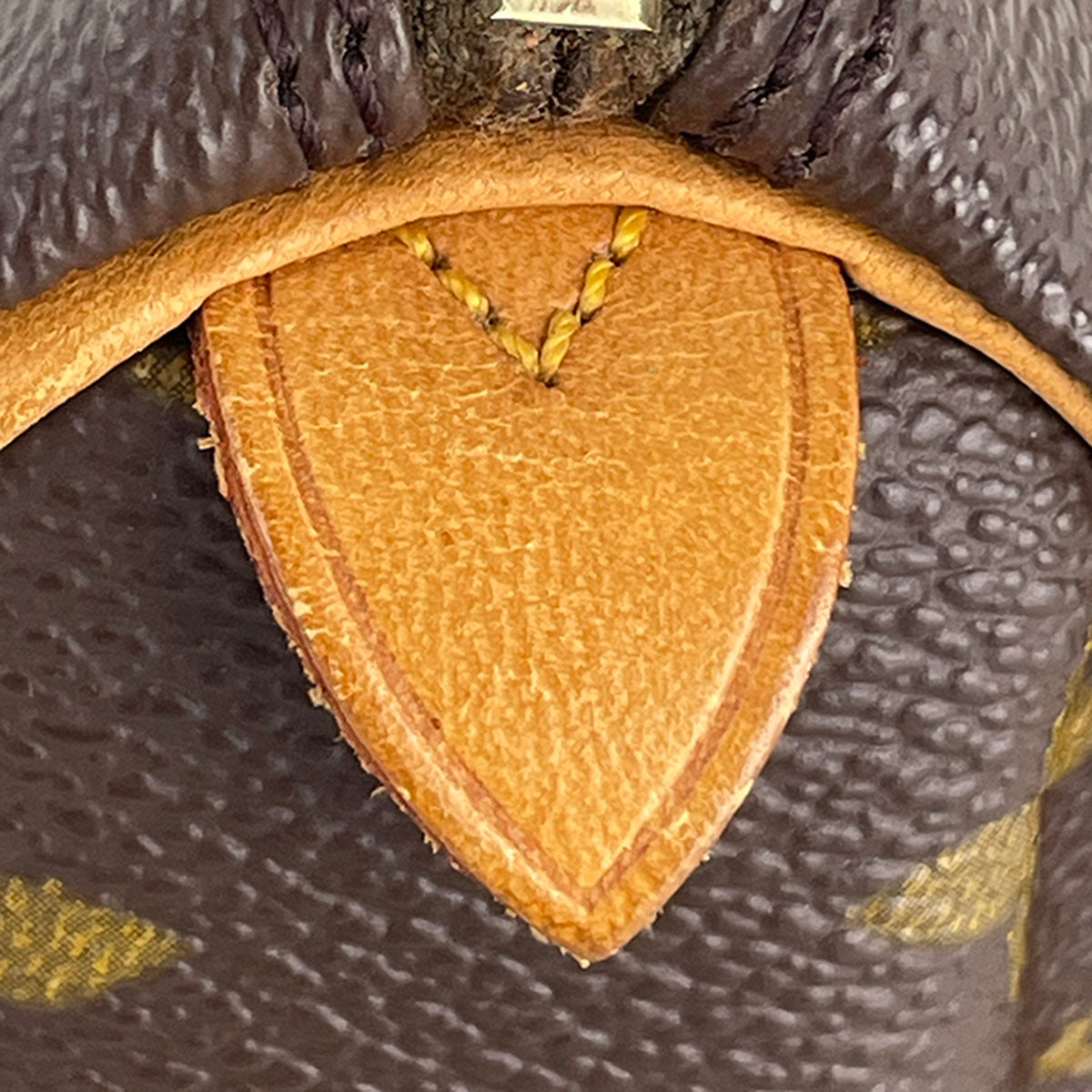 Louis Vuitton Monogram Mini speedy Coated Canvas Fabric Brown 2way Handbag 4916