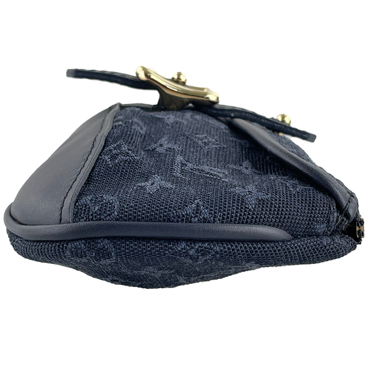 Louis Vuitton Monogram Mini Ann Sophie Canvas Fabric Navy Pouch 4889