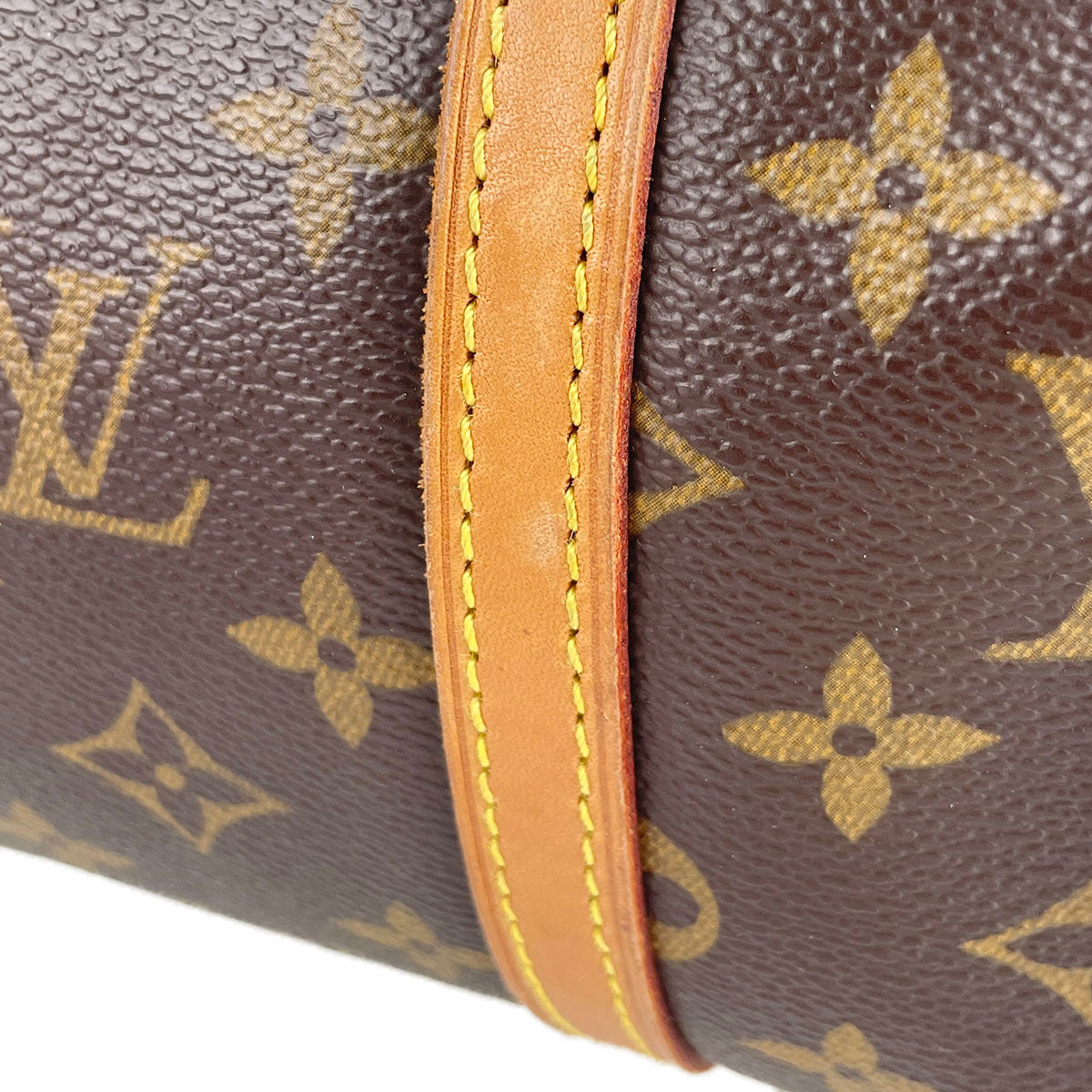 Louis Vuitton Monogram Papillon 30 Coated Canvas Brown Handbag 4841