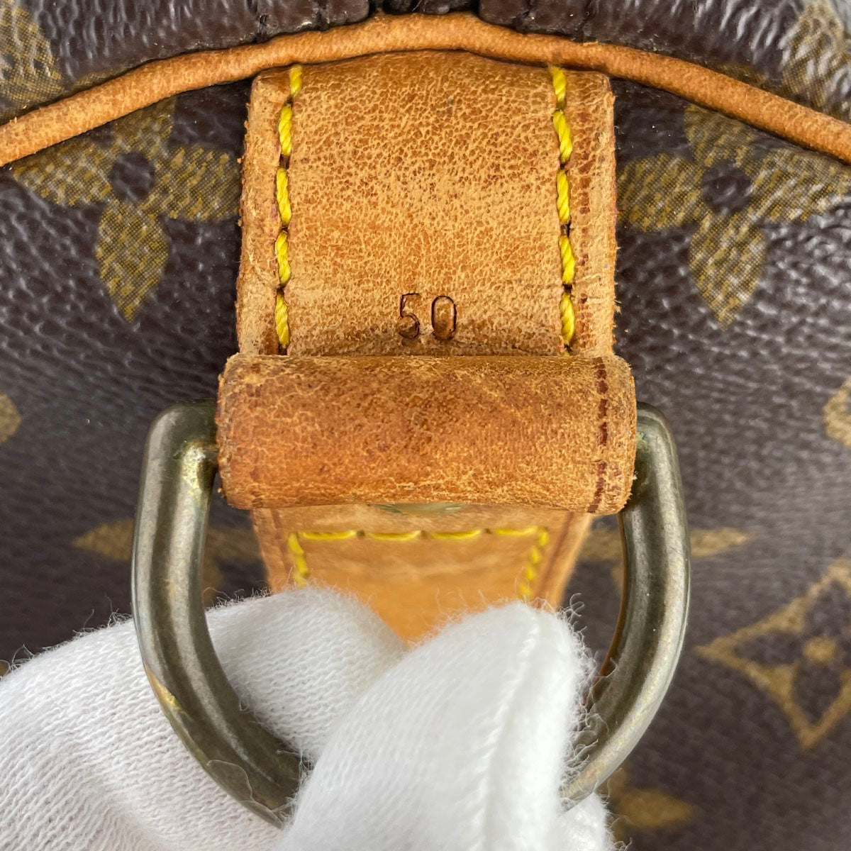 Louis Vuitton Monogram Keepall Bandouliere 50 Coated Canvas Boston Bag 4869