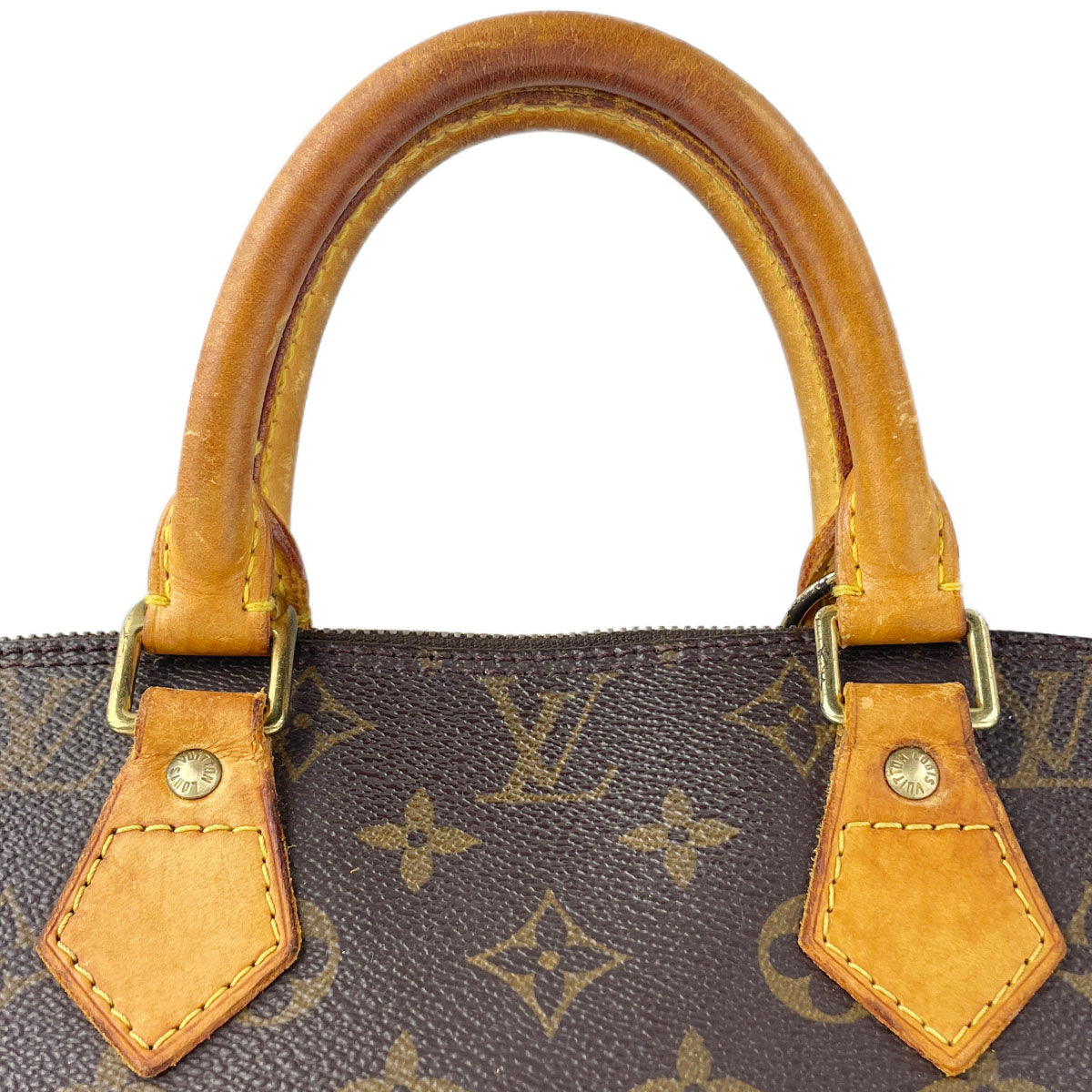 Louis Vuitton Monogram Alma Coated Canvas Fabric Brown Handbag 4915