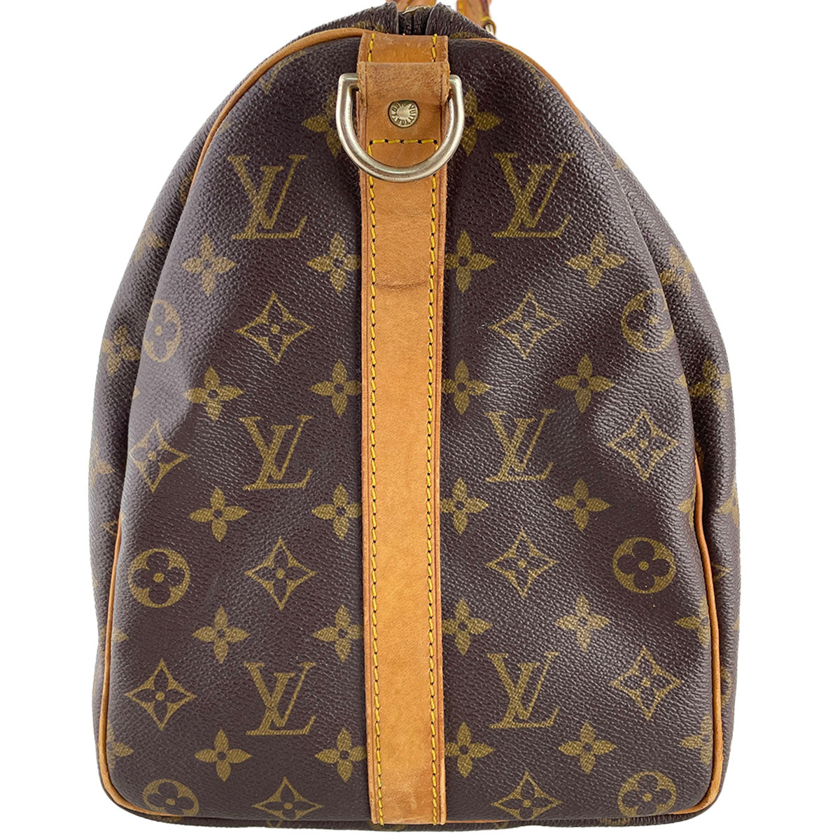 Louis Vuitton Monogram Keepall Bandouliere 45 Coated Canvas Boston Bag 4872