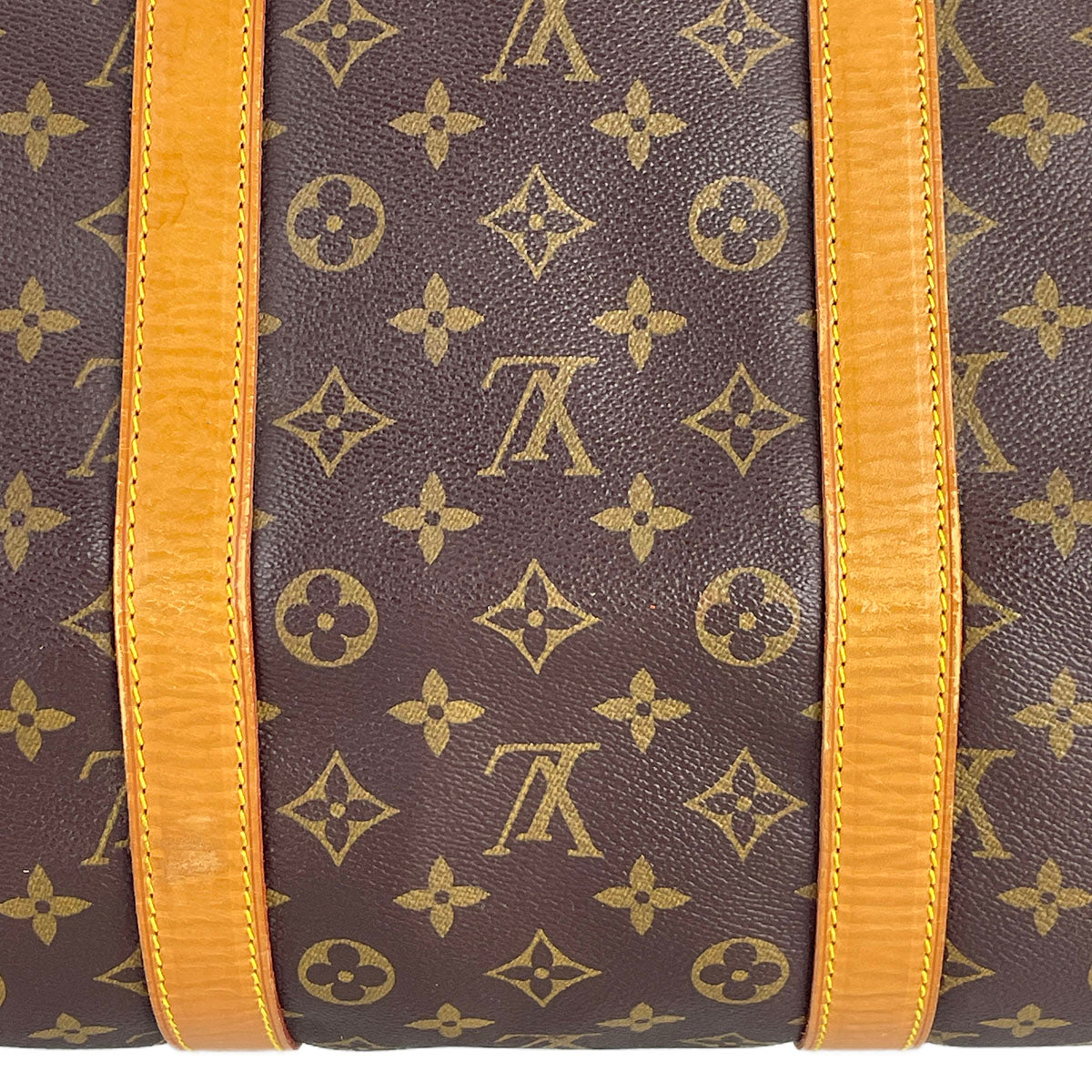 Louis Vuitton Monogram Keepall Bandouliere 55 Coated Canvas  Boston Bag 4880